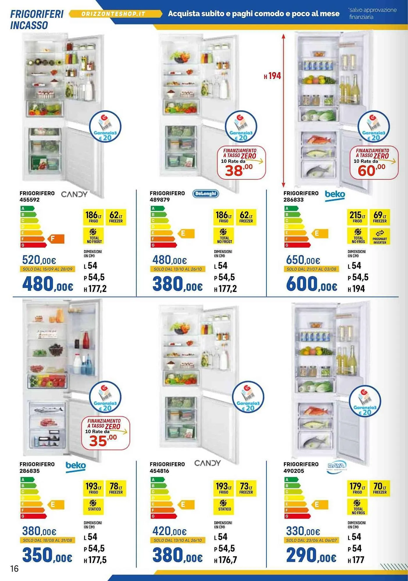 Volantino Orizzonte da 20 maggio a 31 ottobre di 2025 - Pagina del volantino 16
