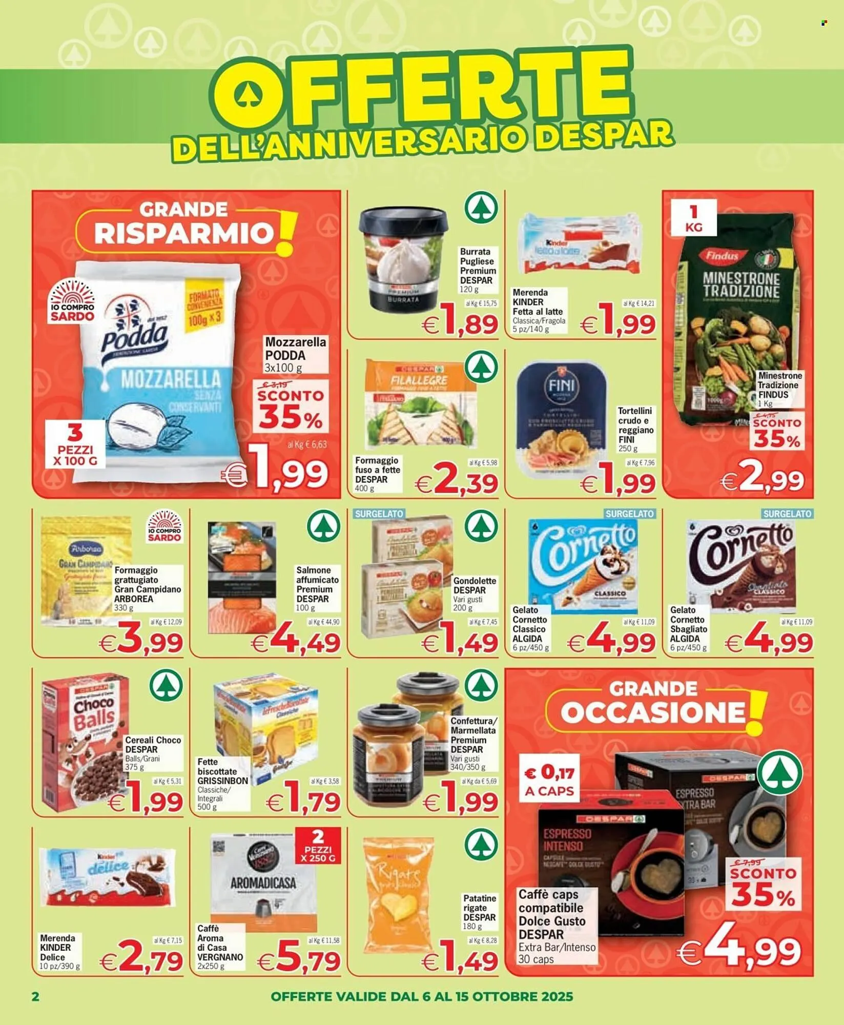 Volantino Despar da 6 ottobre a 15 ottobre di 2025 - Pagina del volantino 2