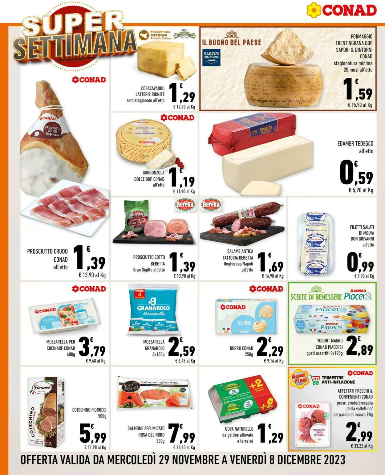 Conad - Superstore - Palermo Volantino attuale da 29 novembre a 8 dicembre di 2023 - Pagina del volantino 8