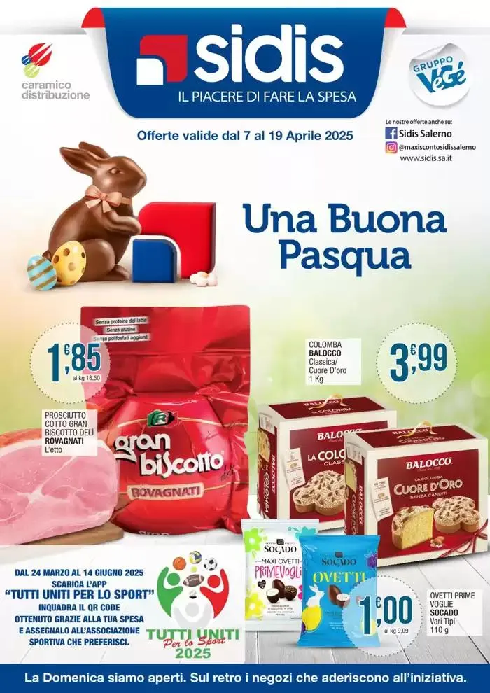 Una Buona Pasqua da 7 aprile a 19 aprile di 2025 - Pagina del volantino 1