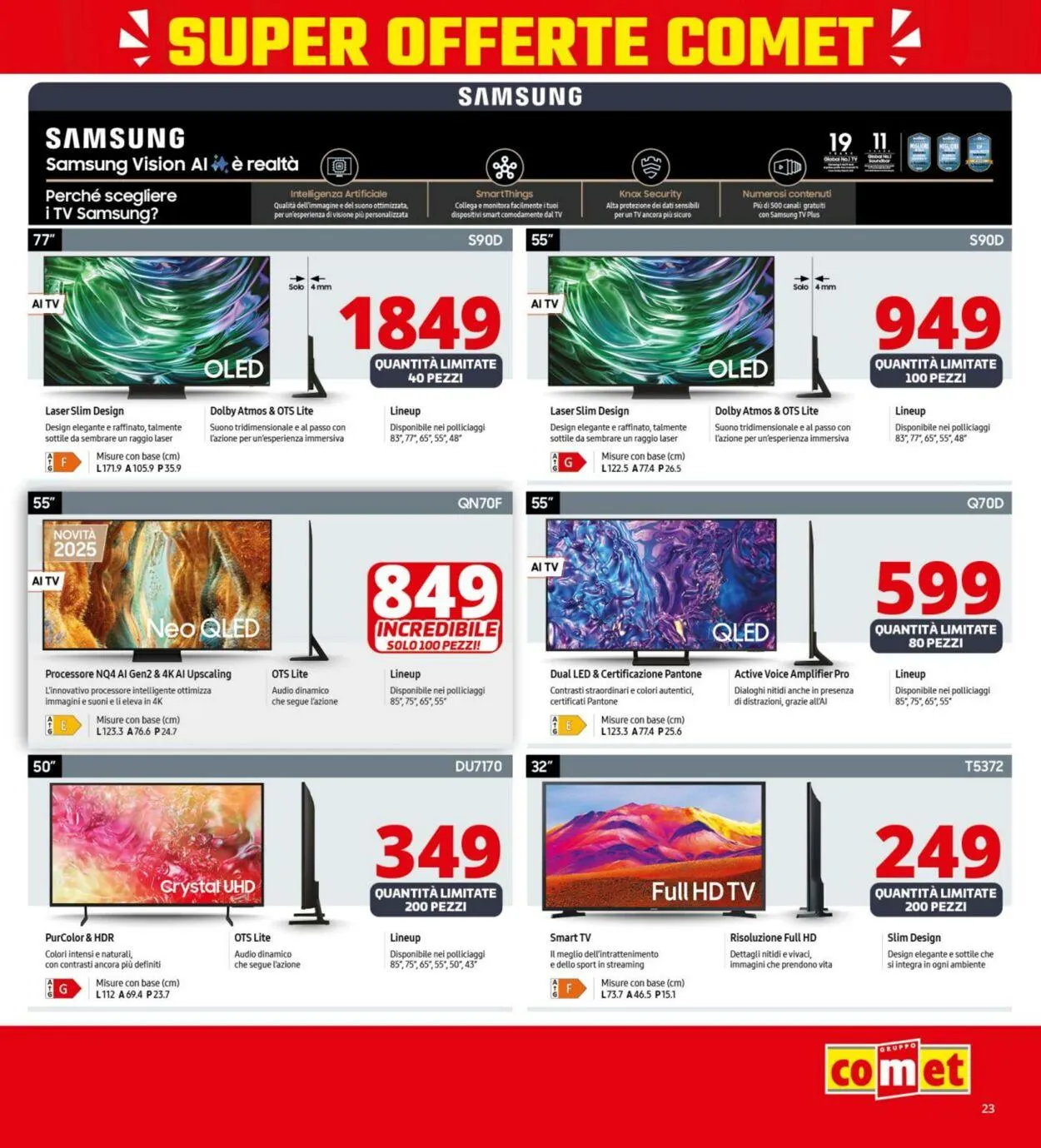 Comet Volantino attuale da 19 giugno a 3 luglio di 2025 - Pagina del volantino 23
