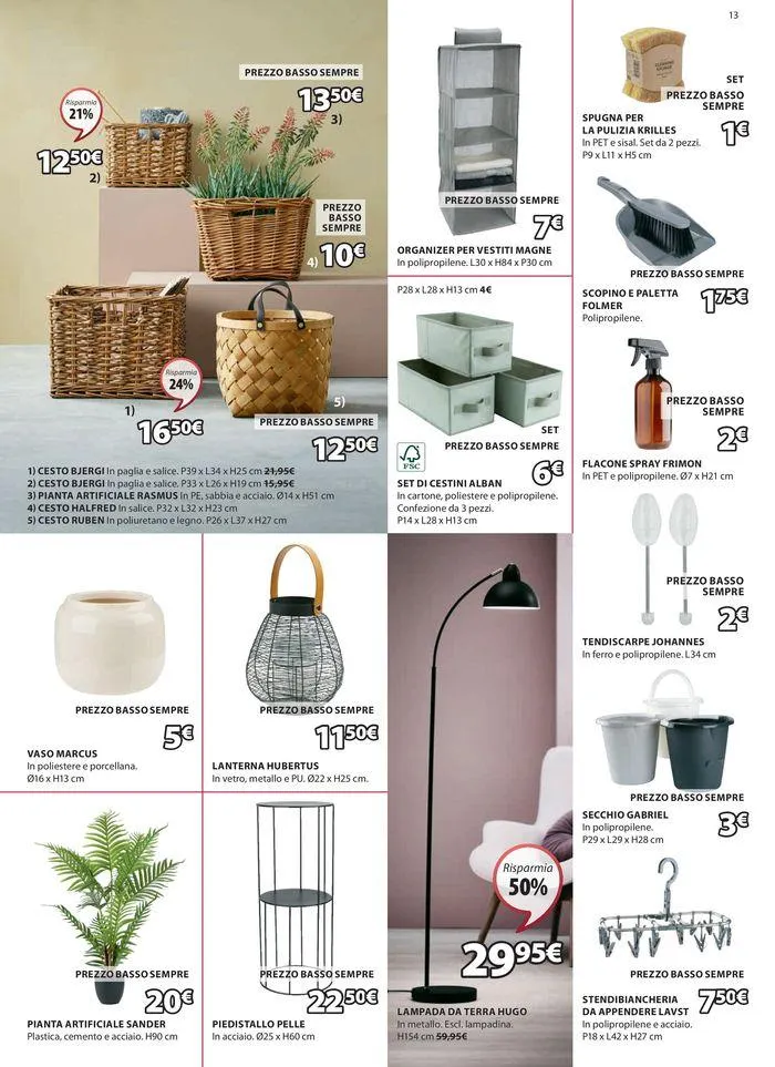 Saldi estivi da 25 luglio a 14 agosto di 2024 - Pagina del volantino 13