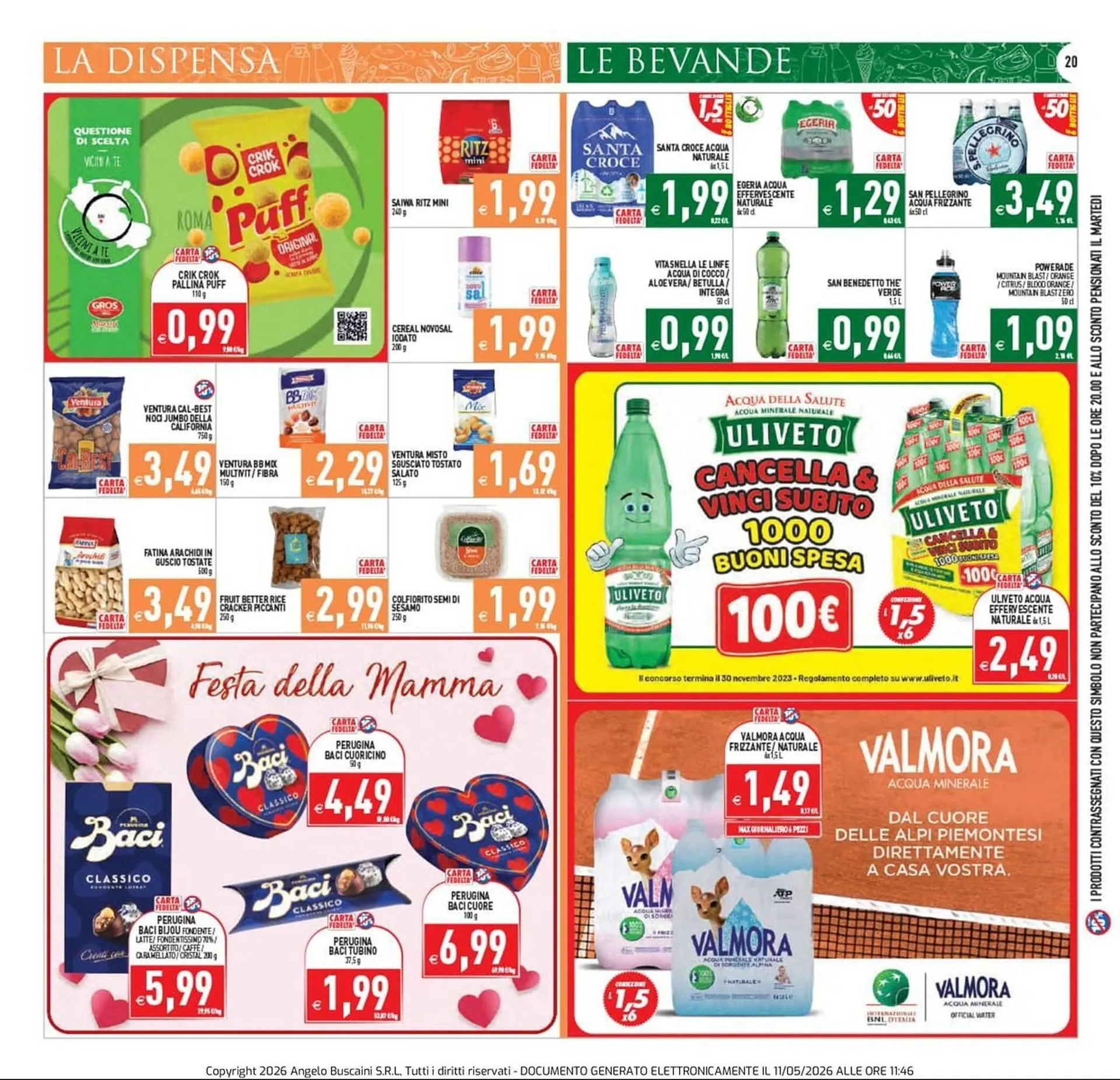 Volantino Supermercati Agorà da 8 maggio a 18 maggio di 2026 - Pagina del volantino 20