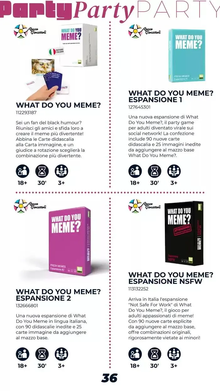 Catalogo Giochi di Società da 1 marzo a 15 marzo di 2025 - Pagina del volantino 36