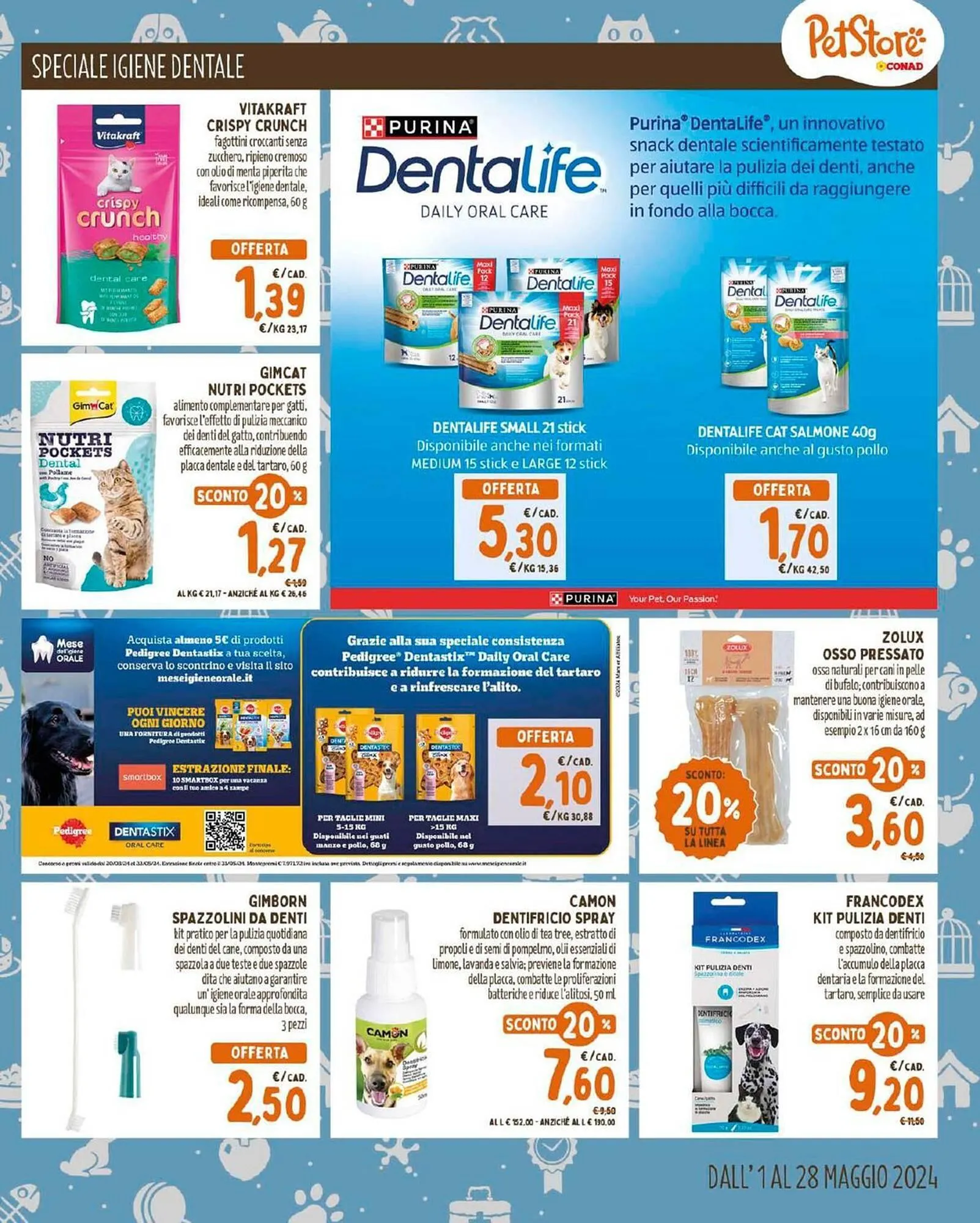 Volantino Pet Store Conad da 1 maggio a 28 maggio di 2024 - Pagina del volantino 7