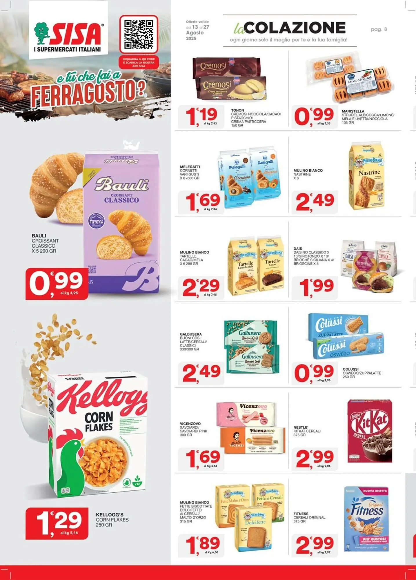 Volantino Sisa da 13 agosto a 27 agosto di 2025 - Pagina del volantino 8