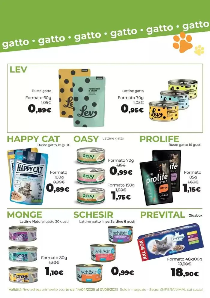 Una primavera piena di offerte da 17 aprile a 1 giugno di 2025 - Pagina del volantino 7