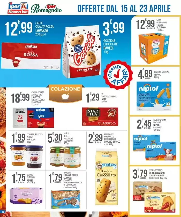 Buona Pasqua da 15 aprile a 23 aprile di 2025 - Pagina del volantino 18