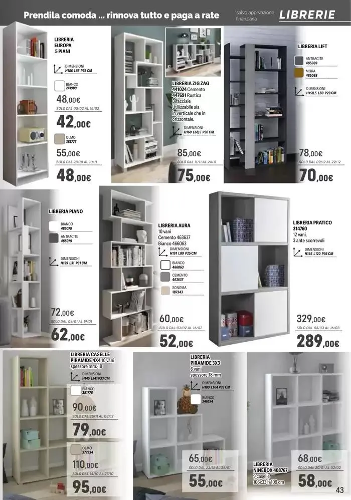 Catalogo 2025 da 11 febbraio a 30 aprile di 2025 - Pagina del volantino 43