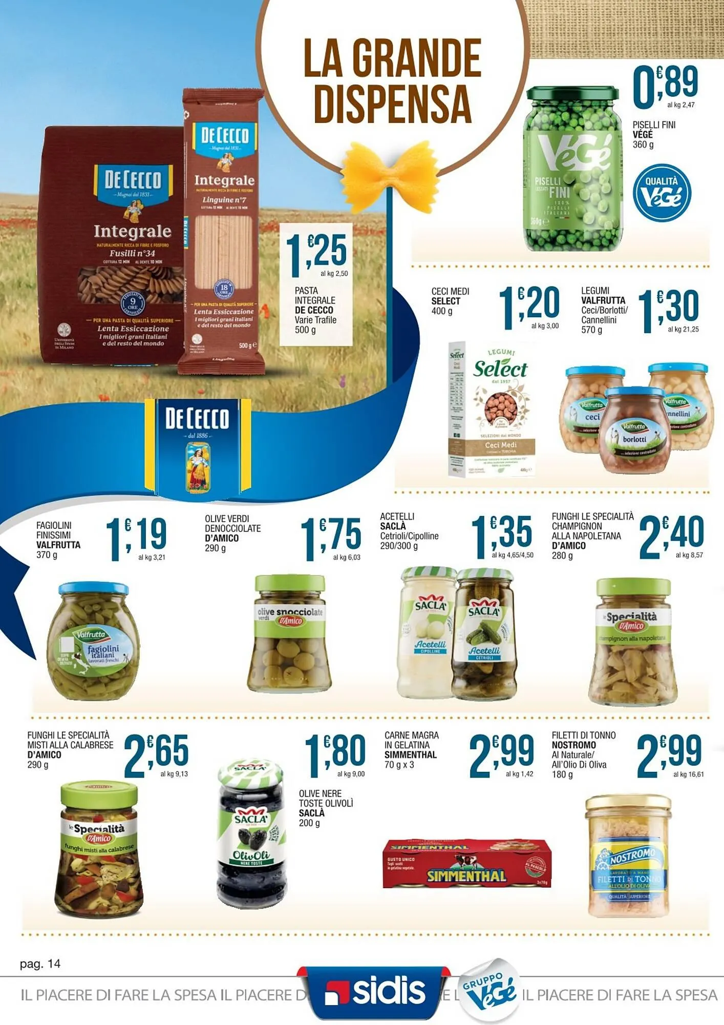 Volantino Maxi Sidis da 28 luglio a 9 agosto di 2025 - Pagina del volantino 14