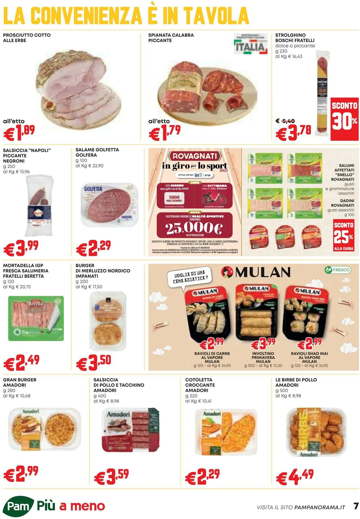 Pam Panorama Volantino attuale da 14 agosto a 28 agosto di 2025 - Pagina del volantino 7