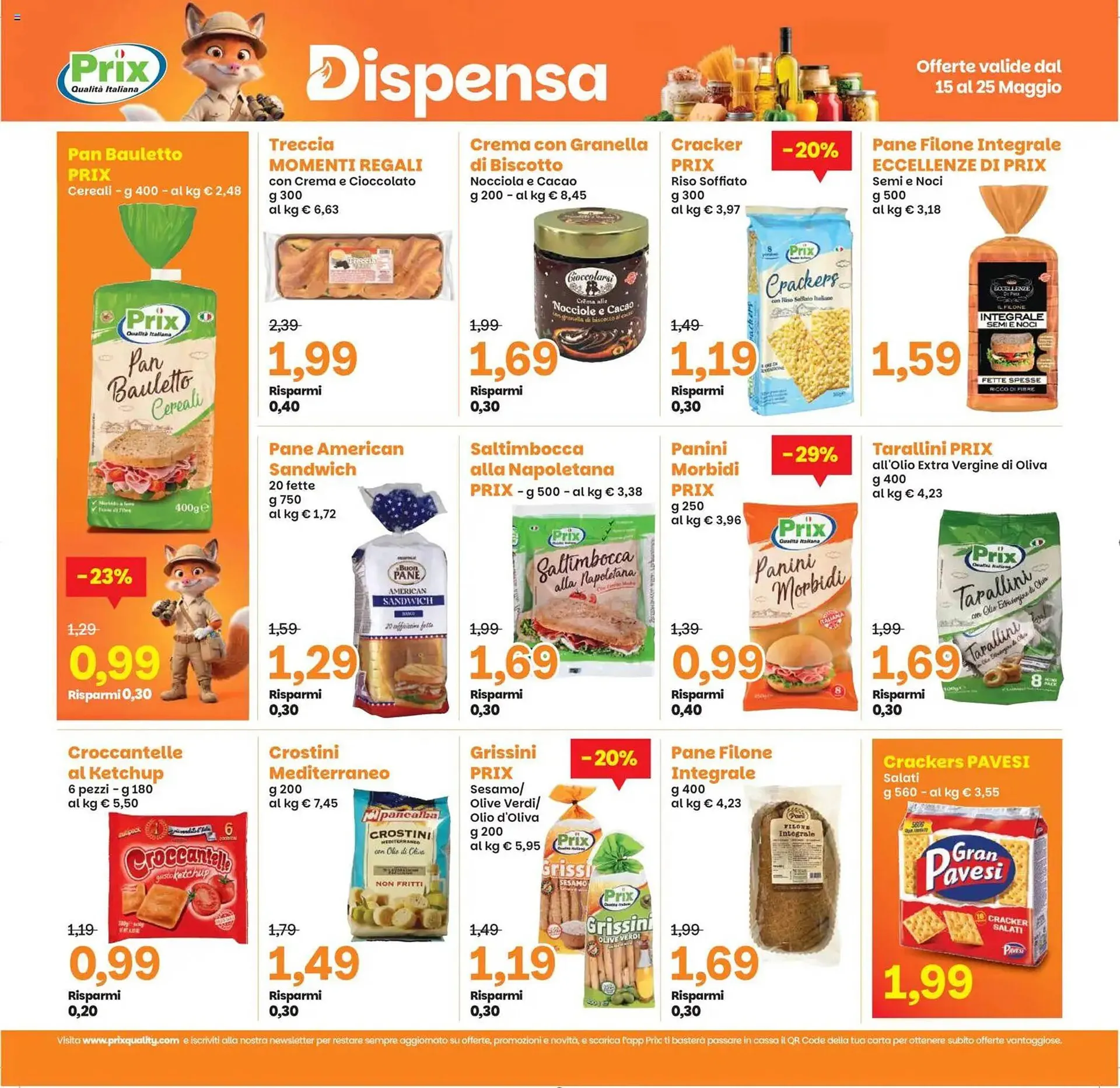 Volantino Prix Quality da 15 maggio a 25 maggio di 2026 - Pagina del volantino 18