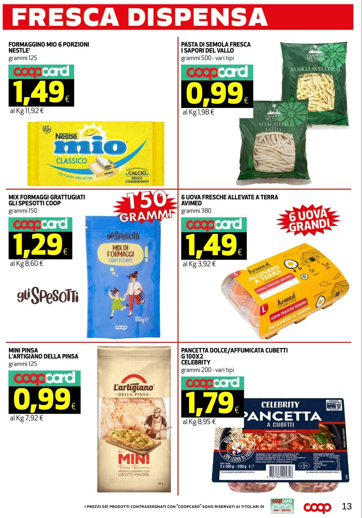Coop Volantino attuale da 3 giugno a 11 giugno di 2025 - Pagina del volantino 13