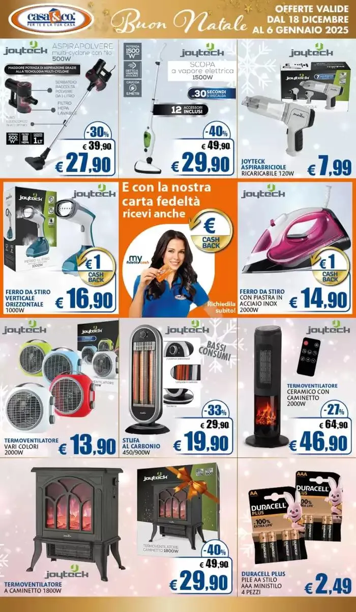 Per te e la tua casa da 18 dicembre a 6 gennaio di 2025 - Pagina del volantino 6