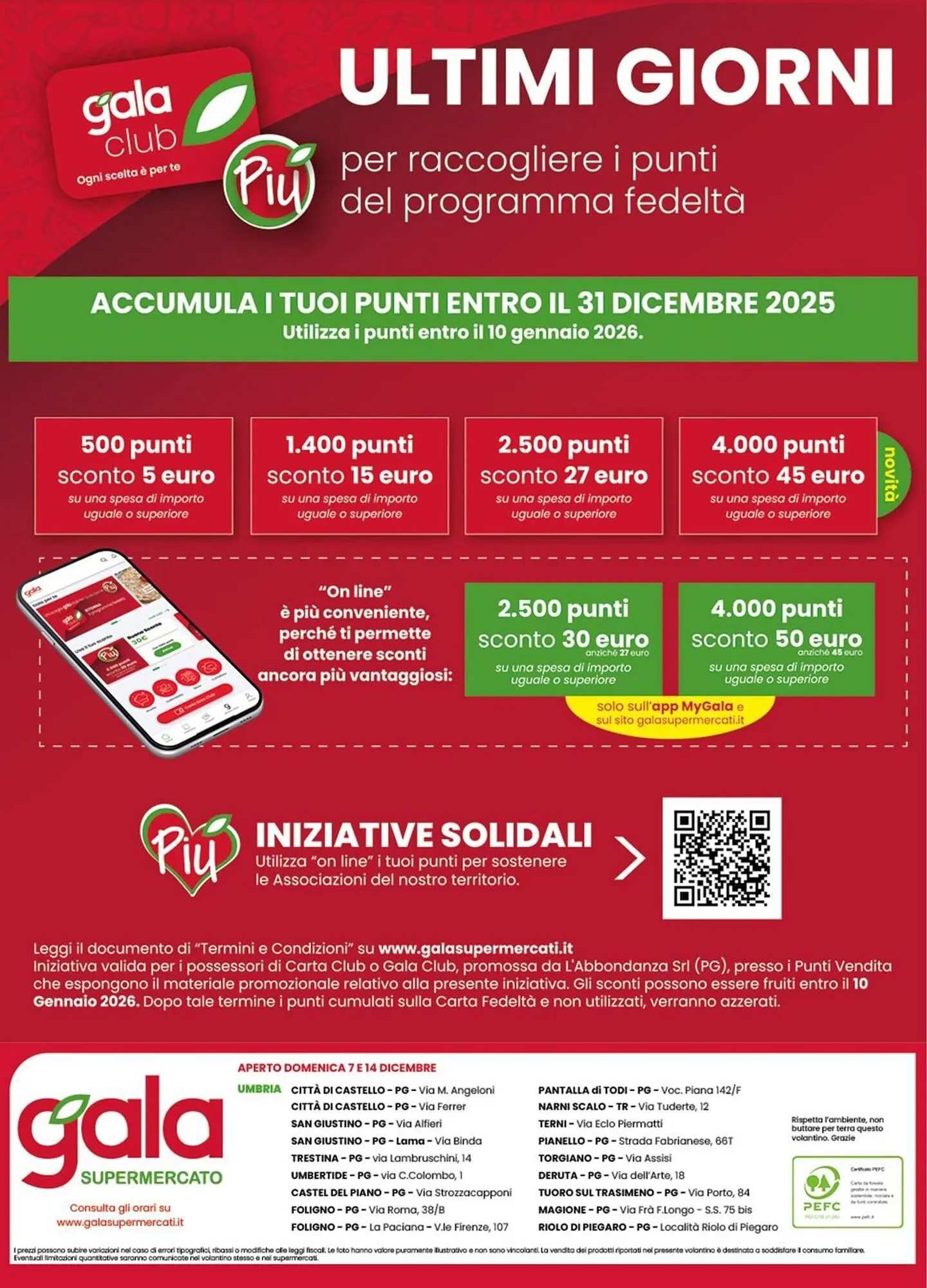 Volantino Gala Supermercati da 17 dicembre a 31 dicembre di 2025 - Pagina del volantino 24