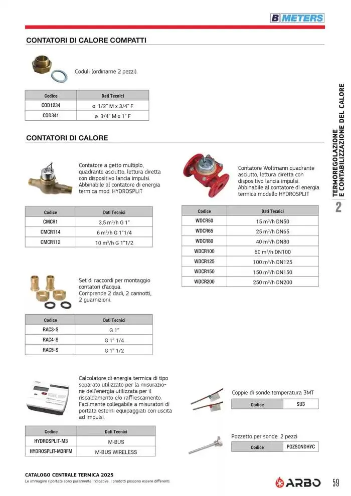 Catalogo Centrale termica 2025  da 8 aprile a 31 dicembre di 2025 - Pagina del volantino 59