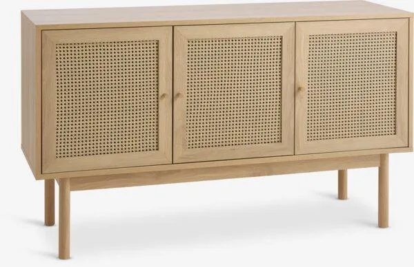 Credenza HALMSTAD 3 ante poly/color rovere