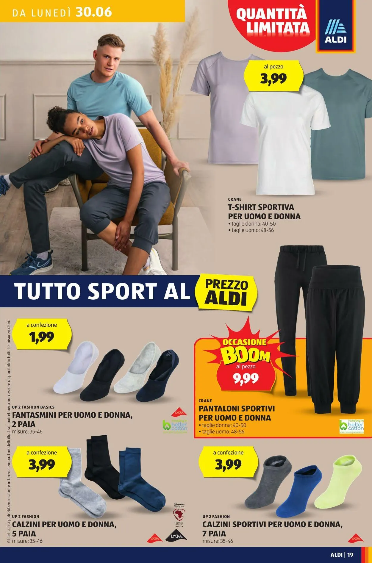 Aldi Volantino attuale da 30 giugno a 6 luglio di 2025 - Pagina del volantino 19