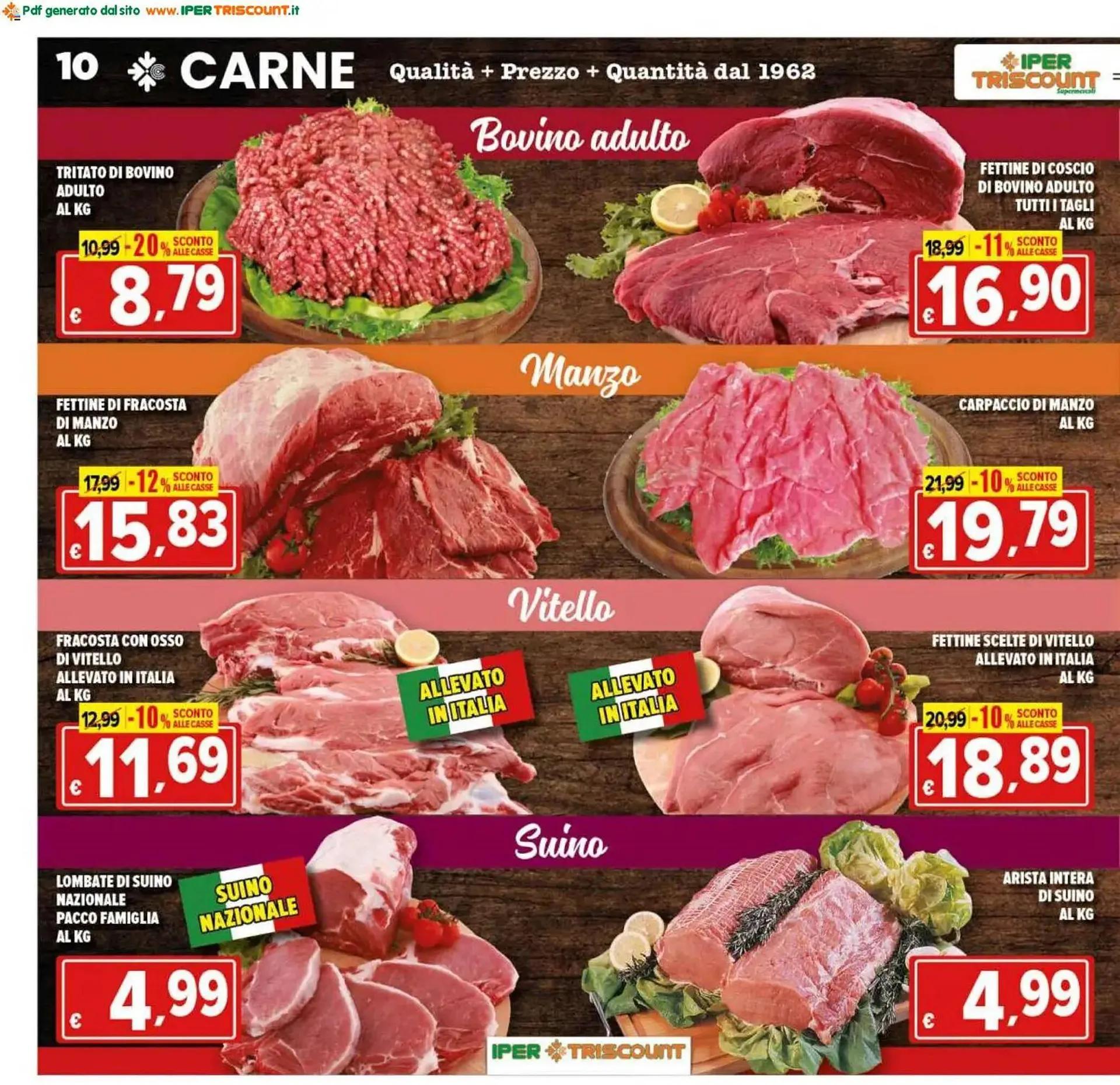 Volantino Iper Triscount da 8 maggio a 19 maggio di 2026 - Pagina del volantino 10