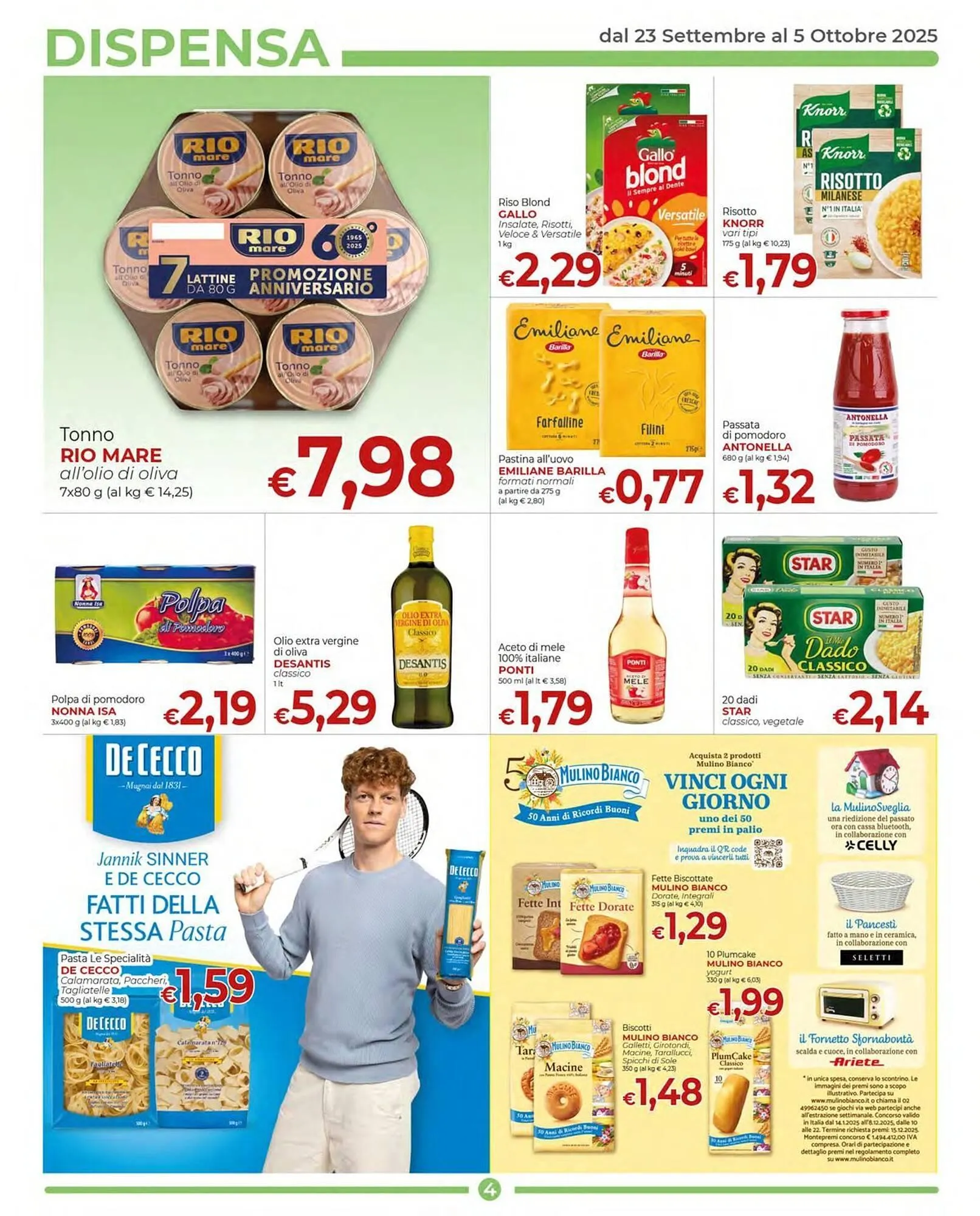 Volantino Supermercati Nonna Isa da 23 settembre a 5 ottobre di 2025 - Pagina del volantino 4