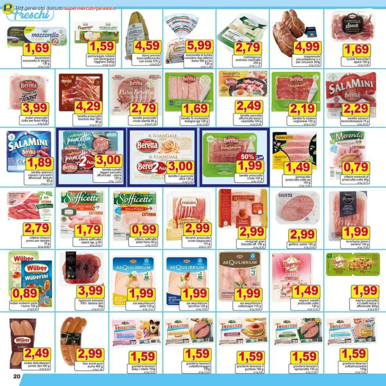 Pewex Volantino attuale da 12 dicembre a 26 dicembre di 2024 - Pagina del volantino 20