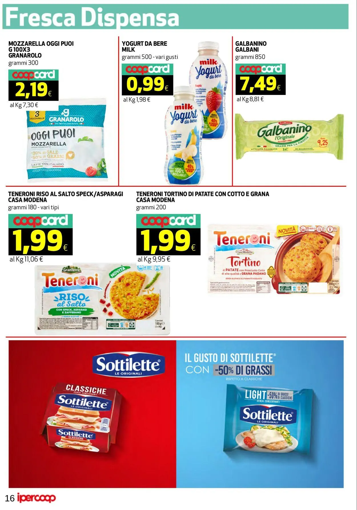 Coop Volantino attuale da 4 giugno a 12 giugno di 2025 - Pagina del volantino 16