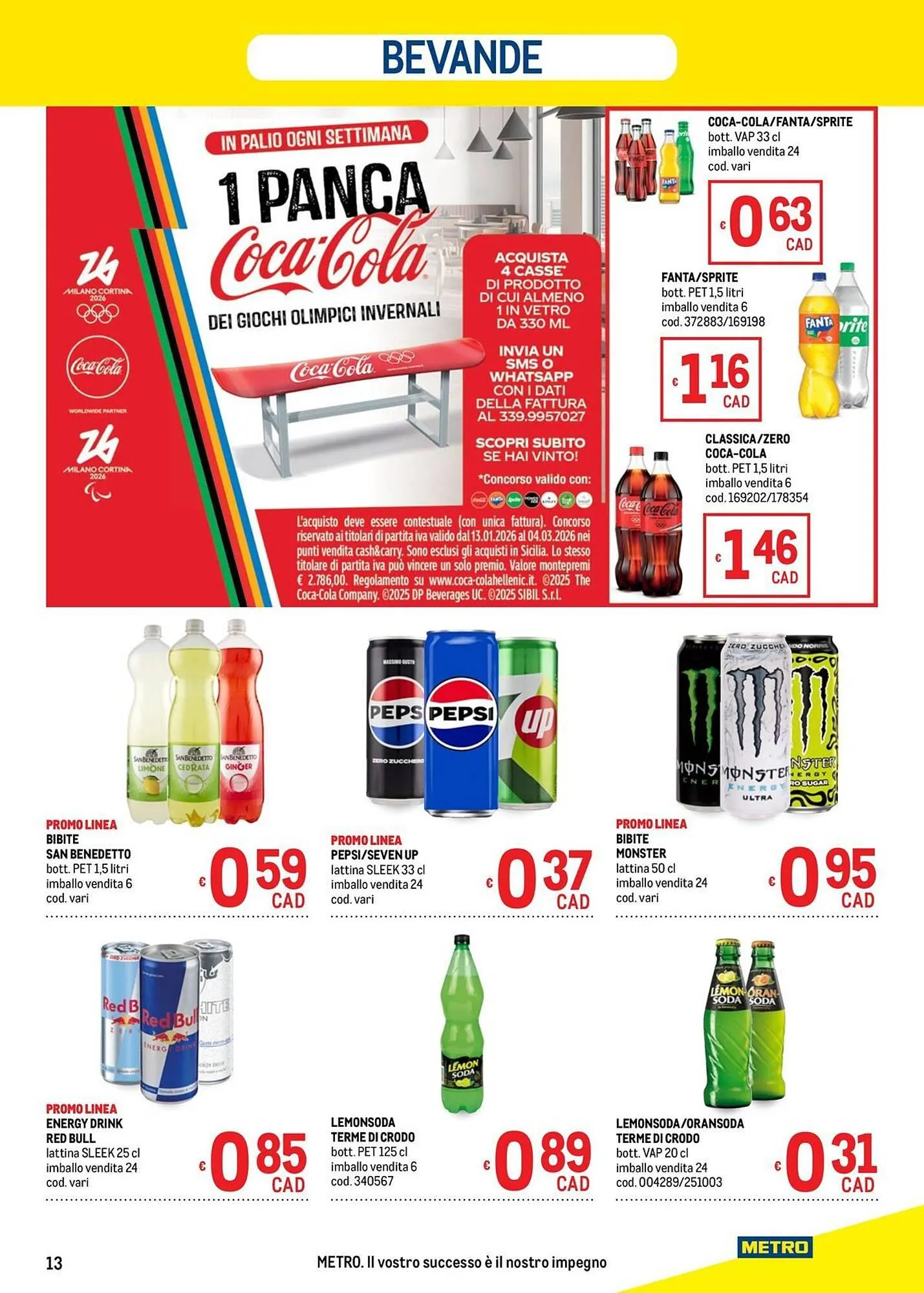 Volantino Metro da 19 febbraio a 4 marzo di 2026 - Pagina del volantino 13