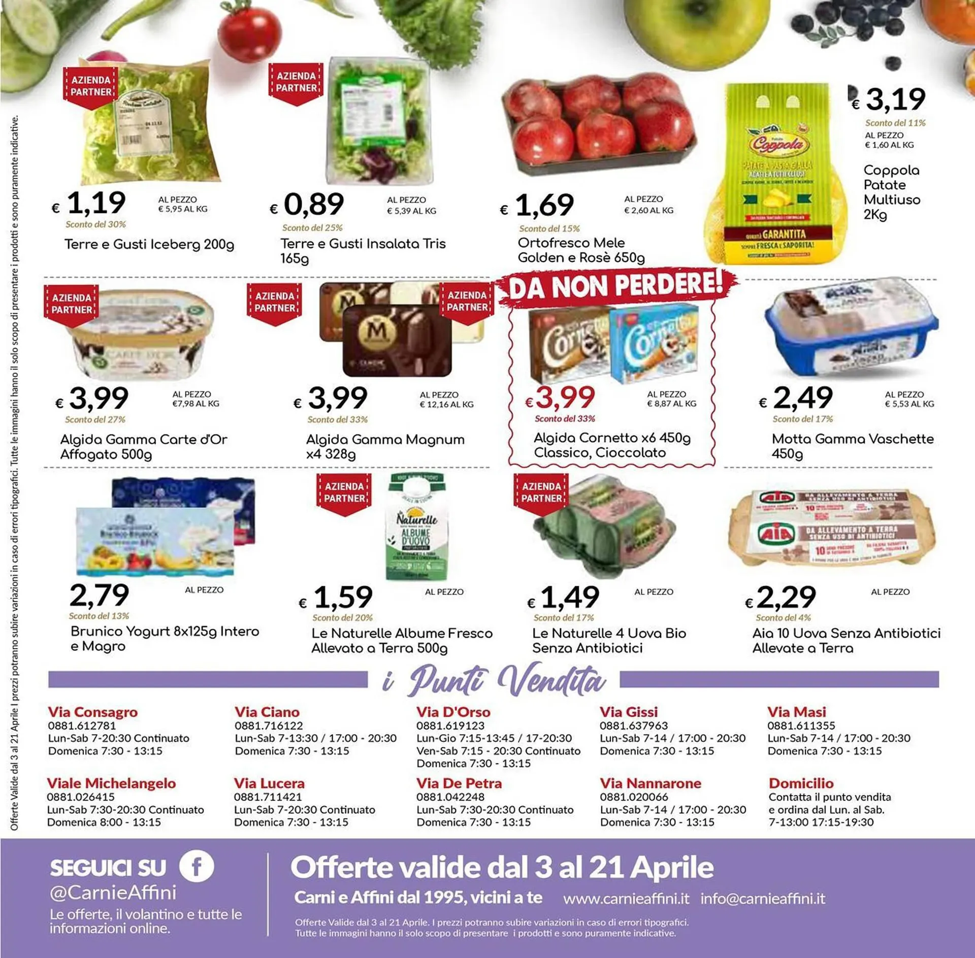 Volantino Carni e Affini Supermercati da 3 aprile a 21 aprile di 2024 - Pagina del volantino 12