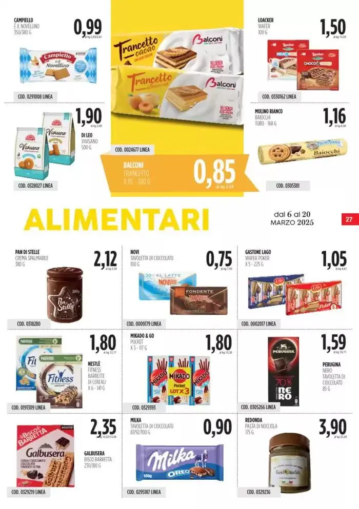 Offerte da 6 marzo a 20 marzo di 2025 - Pagina del volantino 27