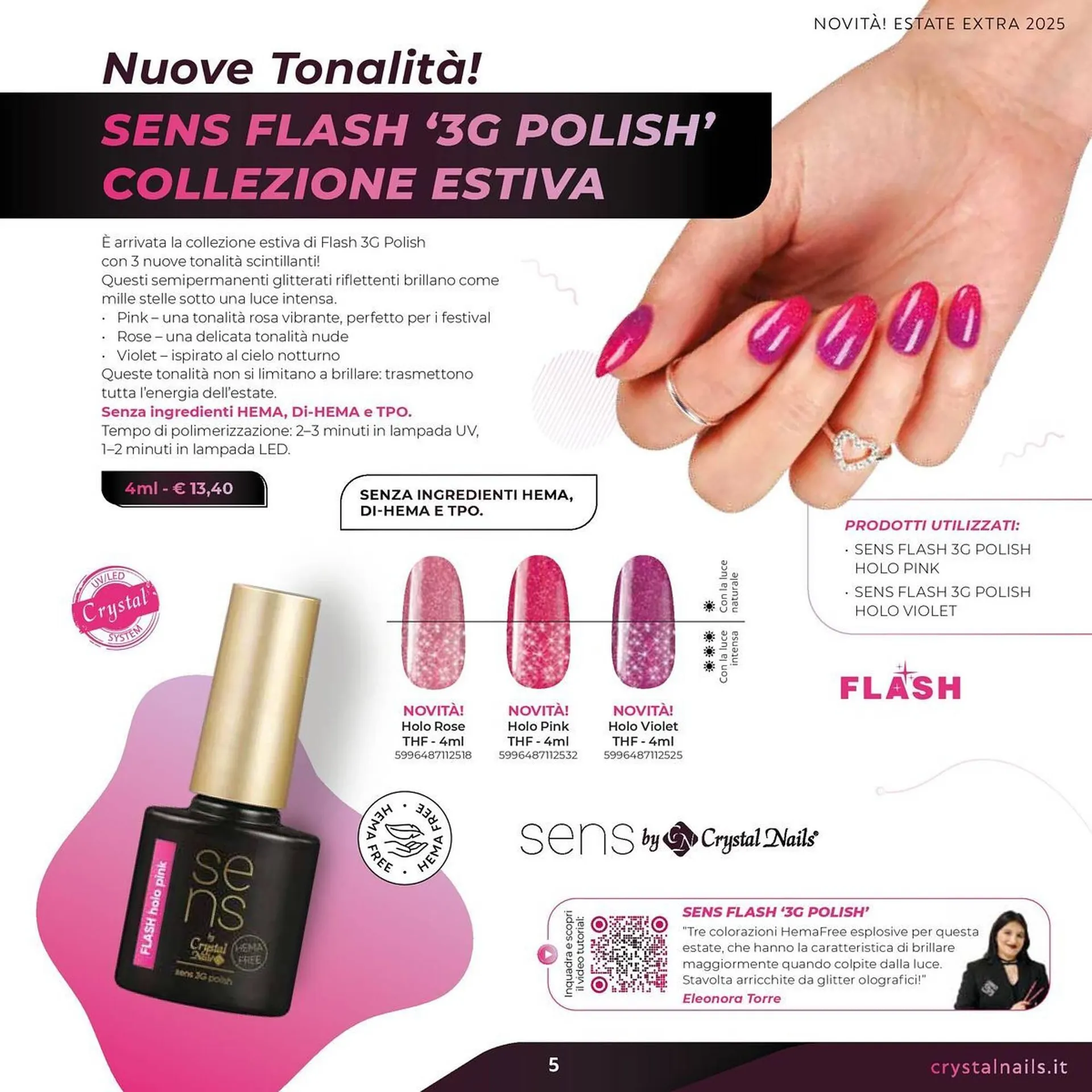 Volantino Crystal Nails da 1 luglio a 22 settembre di 2025 - Pagina del volantino 5