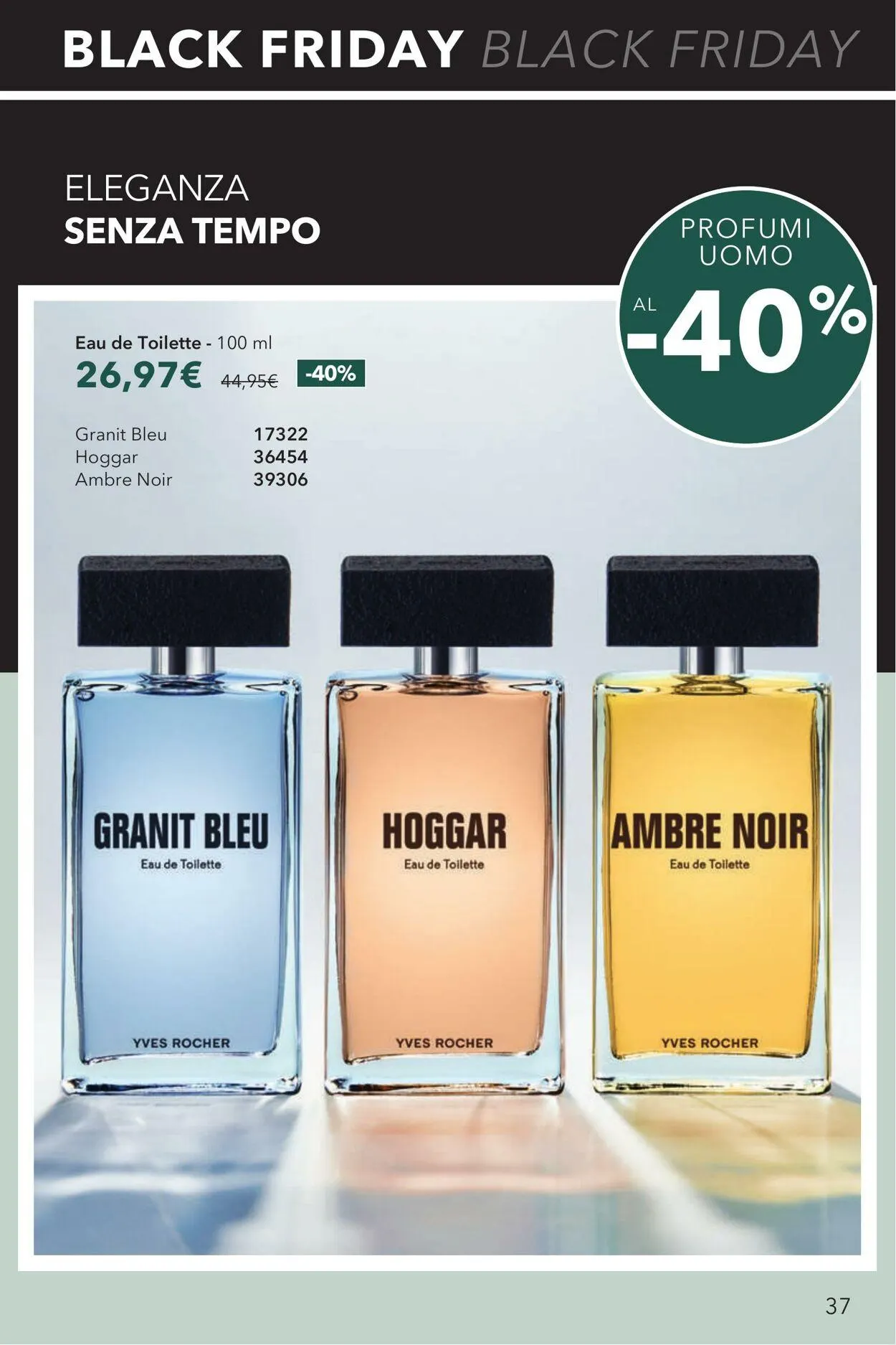 Yves Rocher Volantino attuale da 11 dicembre a 25 dicembre di 2025 - Pagina del volantino 37