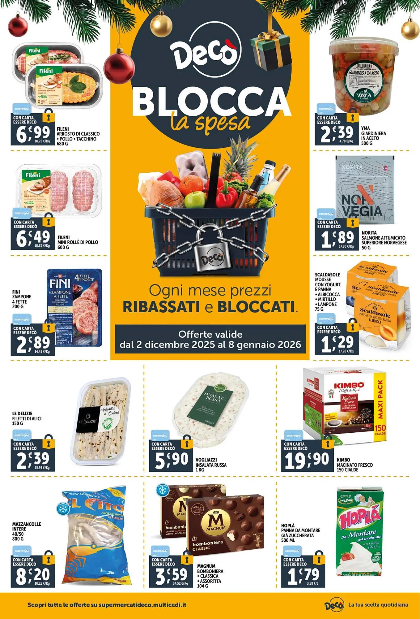 Volantino Deco Market da 29 dicembre a 6 gennaio di 2026 - Pagina del volantino 25