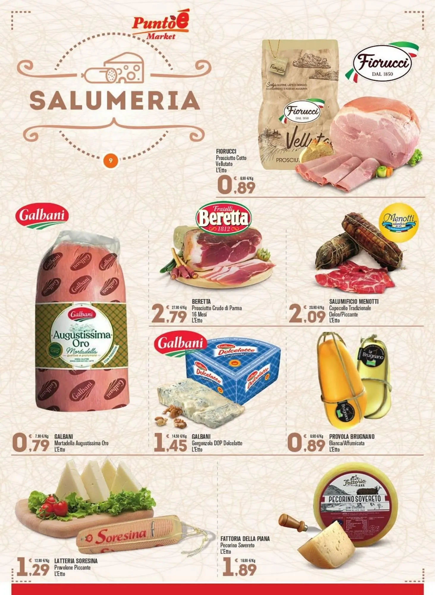 Volantino Punto é market da 8 dicembre a 21 dicembre di 2025 - Pagina del volantino 9