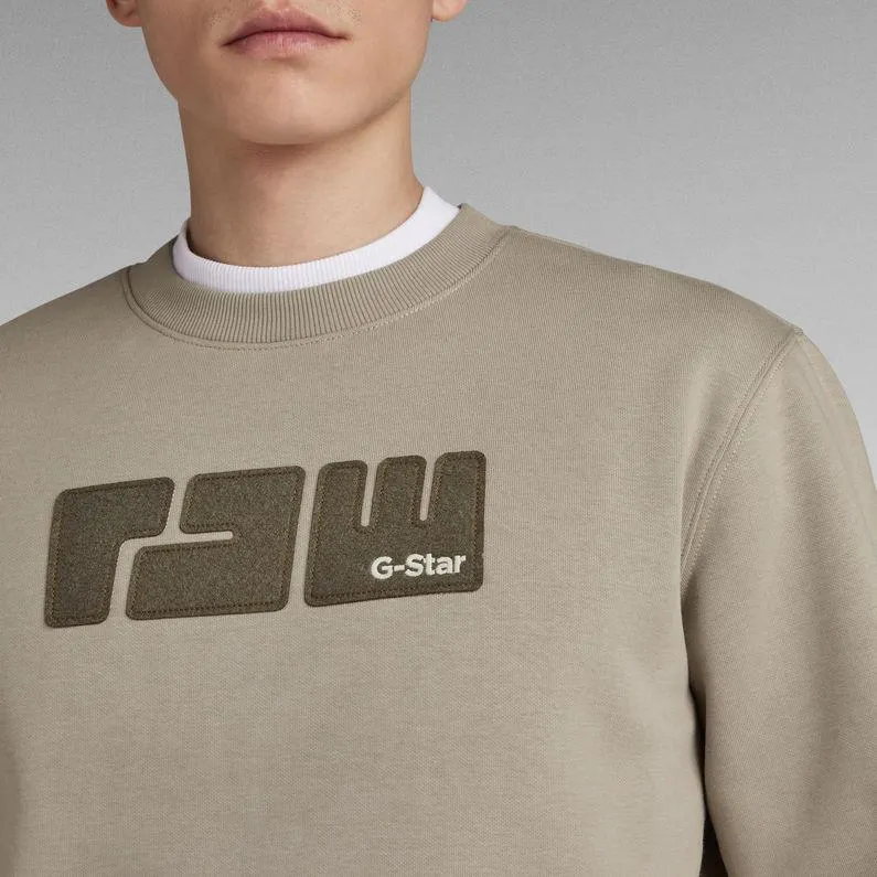 RAW. Felt Sweater