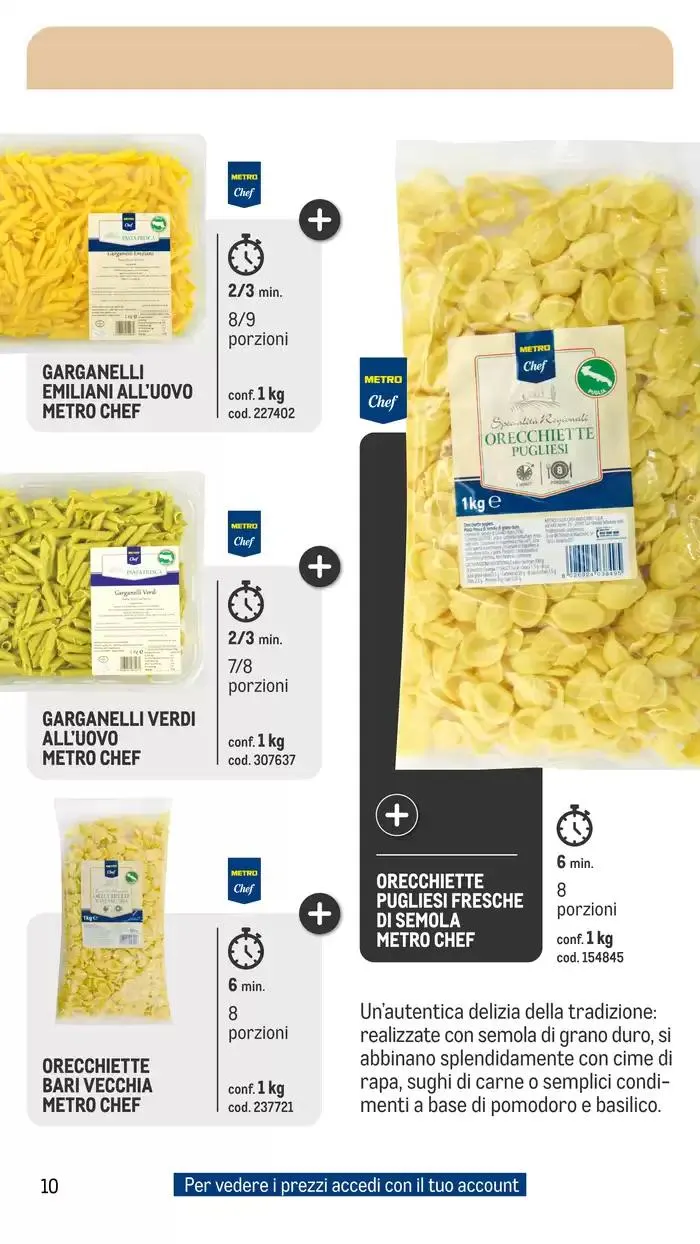 Catalogo pasta fresca da 2 ottobre a 30 settembre di 2025 - Pagina del volantino 10