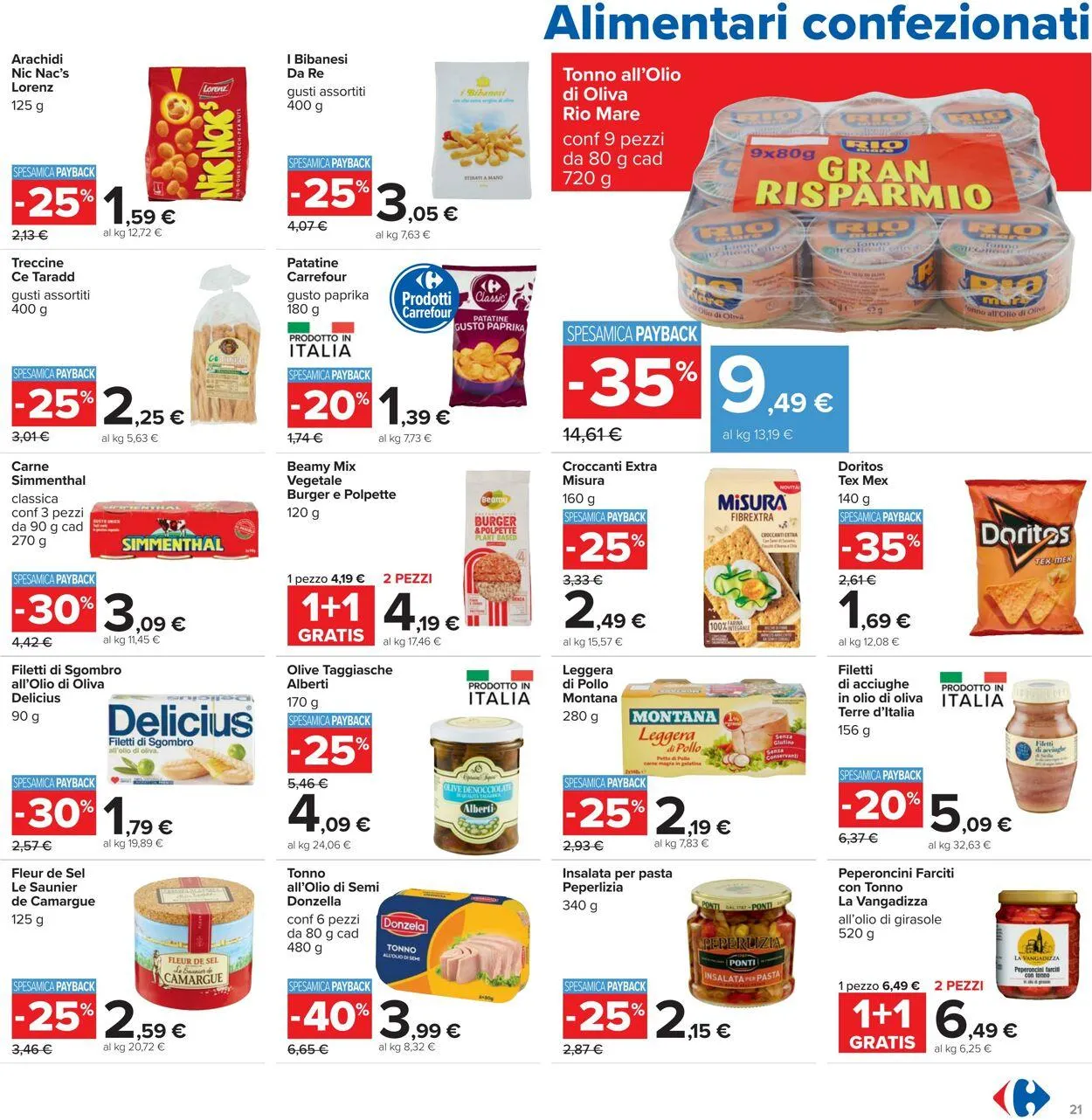 Carrefour Volantino attuale da 7 agosto a 20 agosto di 2025 - Pagina del volantino 21