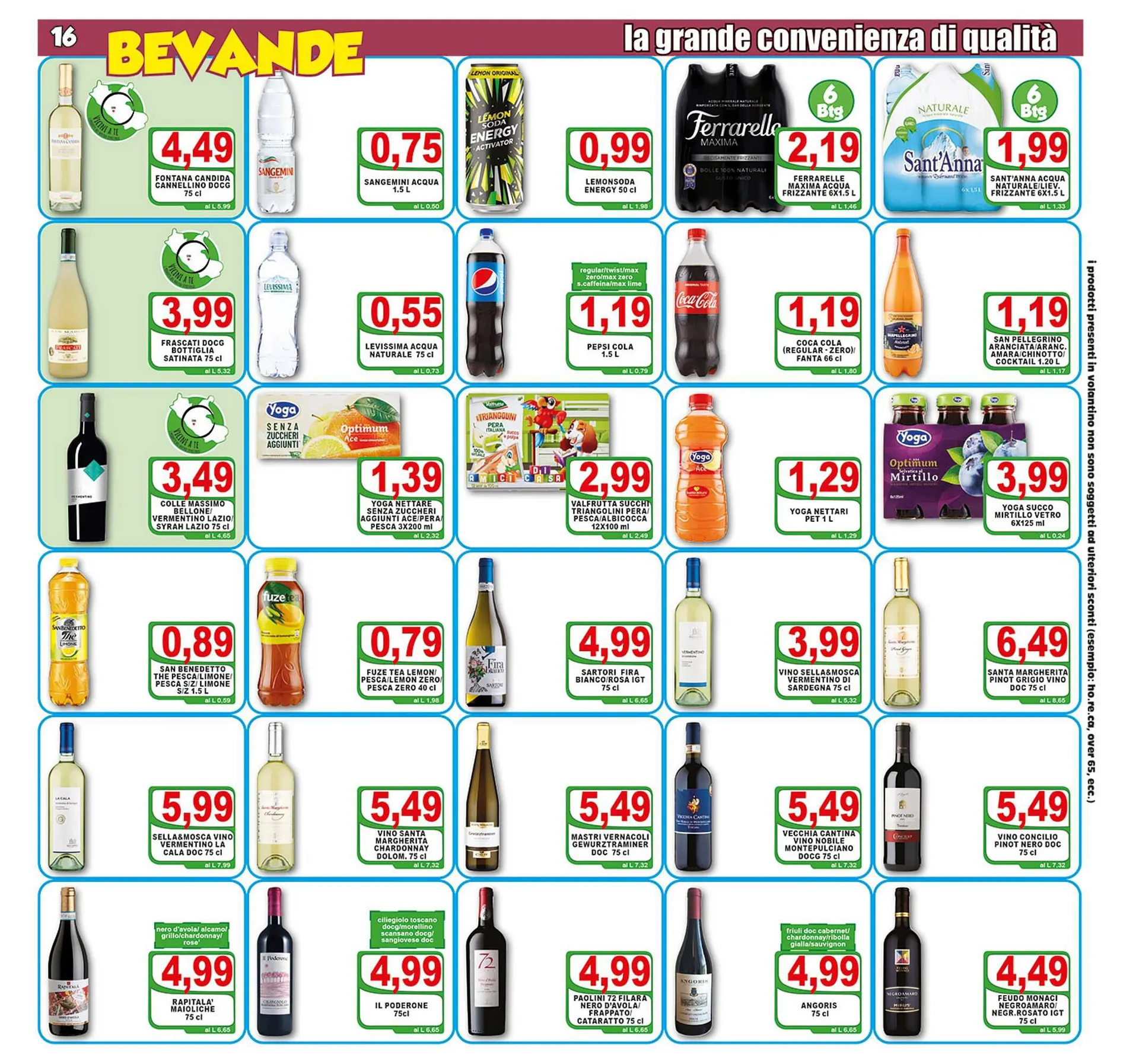 Volantino Top Supermercati da 13 settembre a 21 settembre di 2023 - Pagina del volantino 16