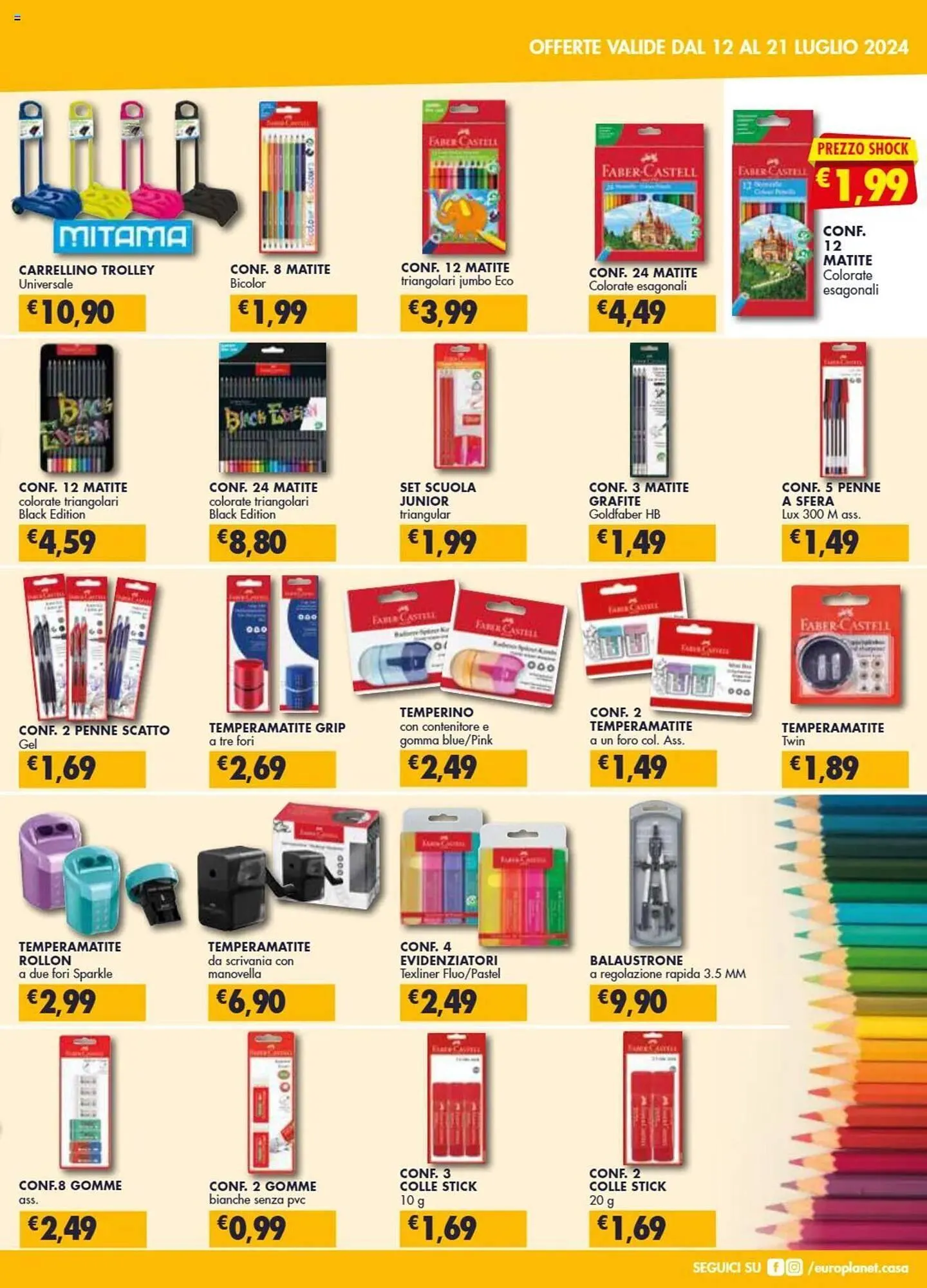 Volantino Europlanet Casa da 12 luglio a 21 luglio di 2024 - Pagina del volantino 9