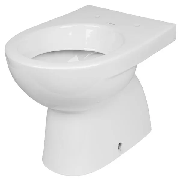 VASO GEBERIT SERIE SELNOVA PRO A TERRA SCARICO PAVIMENTO IN CERAMICA BIANCA