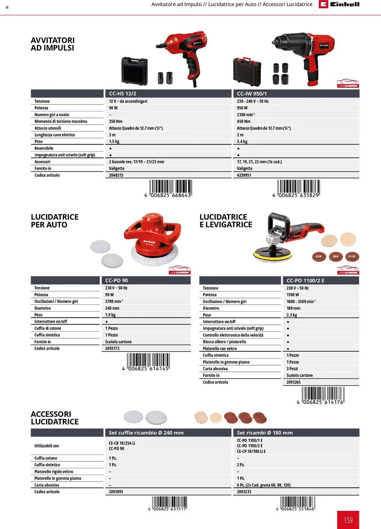 Volantino Einhell da 6 febbraio a 6 febbraio di 2026 - Pagina del volantino 159