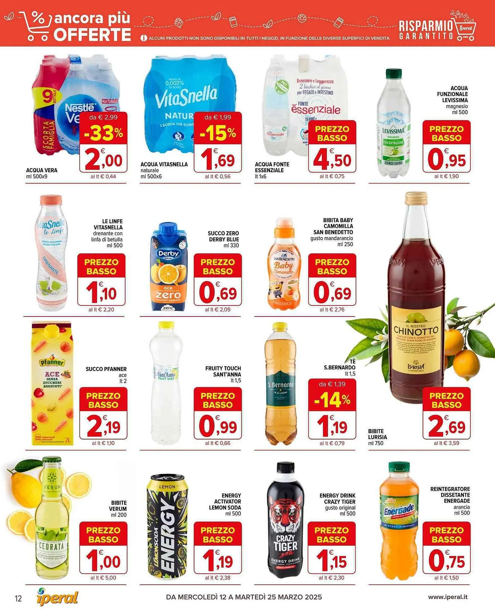 Volantino Iperal da 12 marzo a 25 marzo di 2025 - Pagina del volantino 12