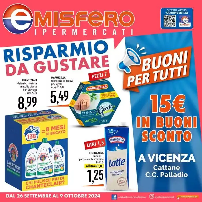 Risparmio da gustare da 30 settembre a 9 ottobre di 2024 - Pagina del volantino 1