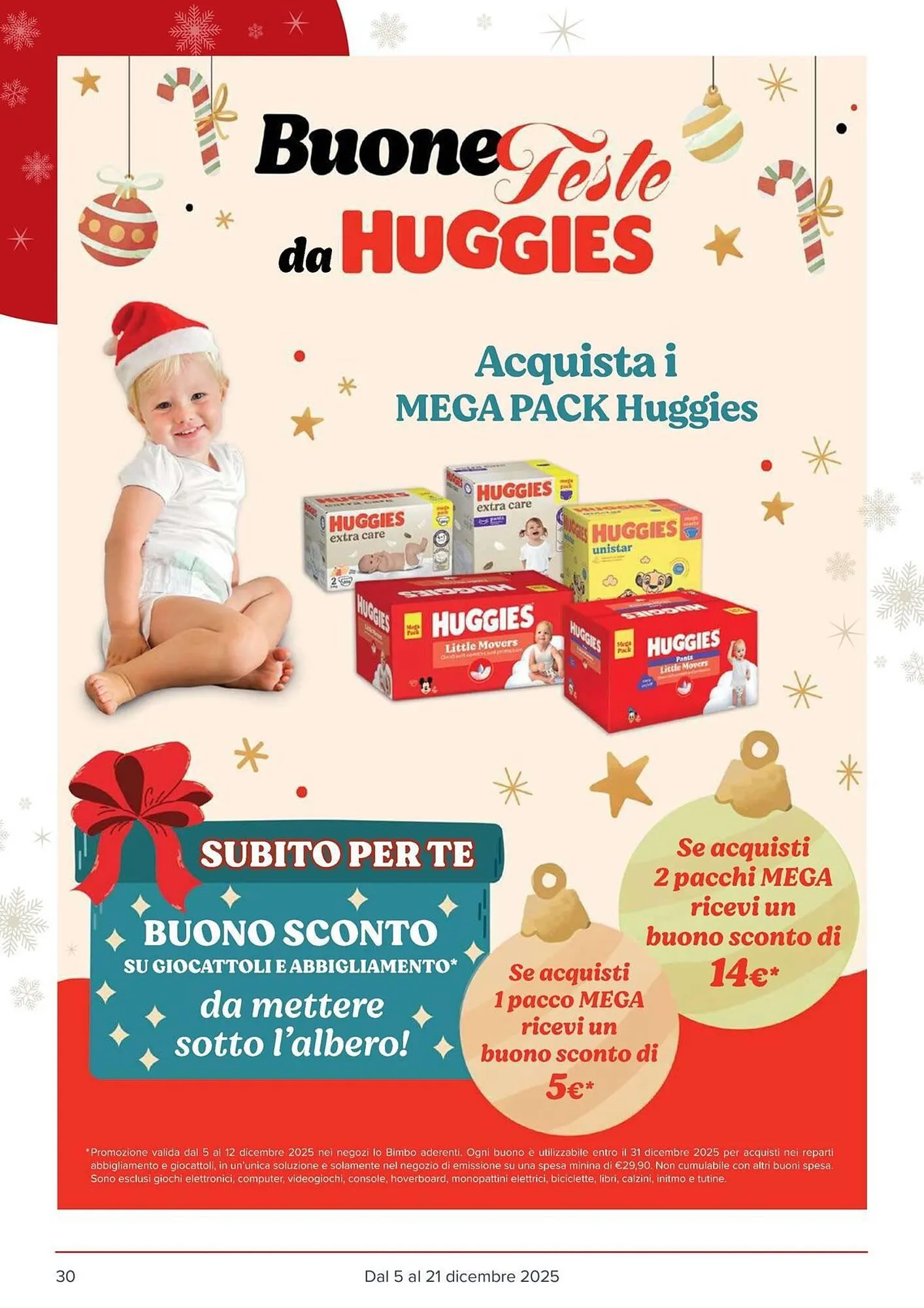 Volantino Io Bimbo da 5 dicembre a 21 dicembre di 2025 - Pagina del volantino 30