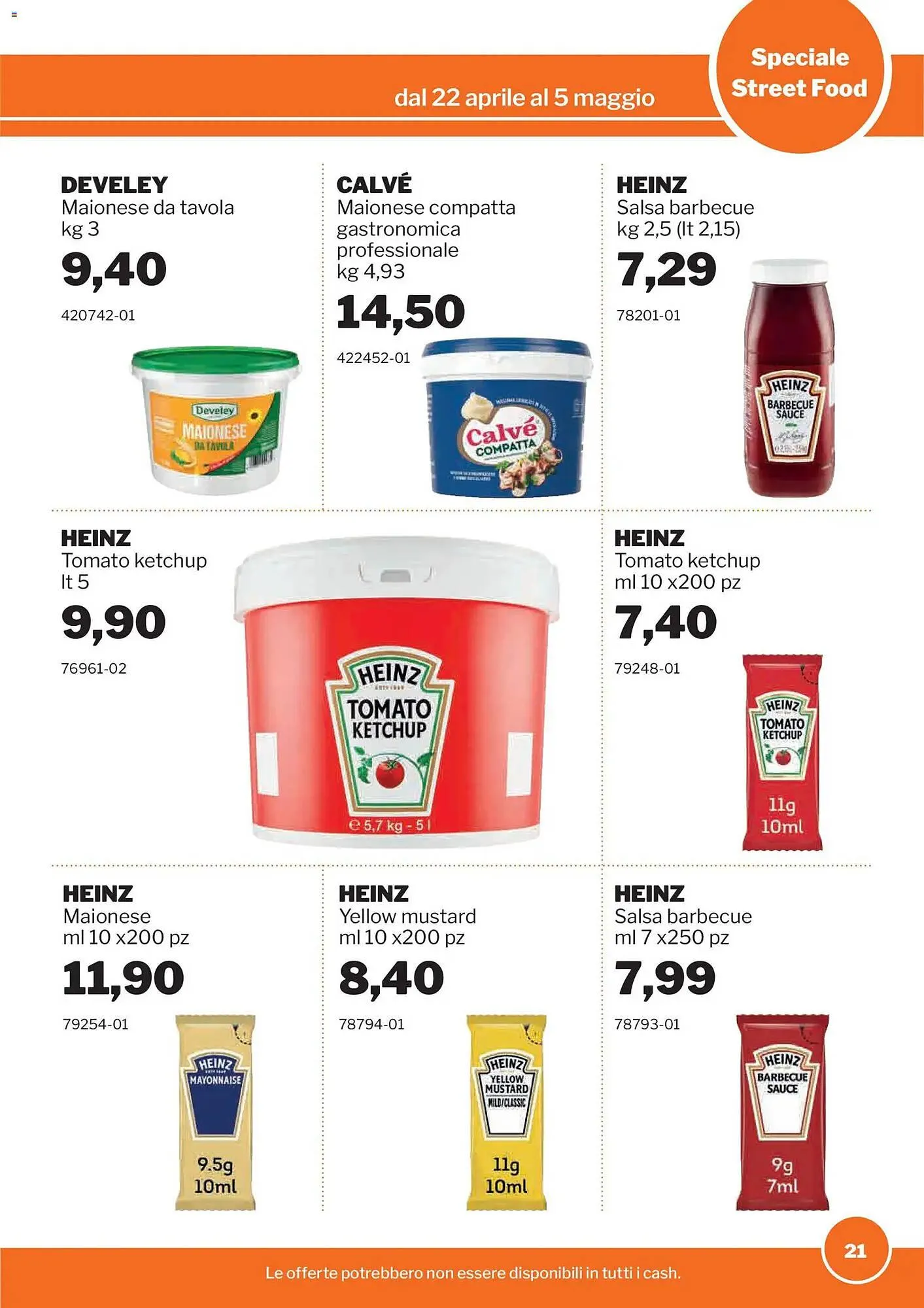 Volantino GrosMarket da 22 aprile a 5 maggio di 2026 - Pagina del volantino 21