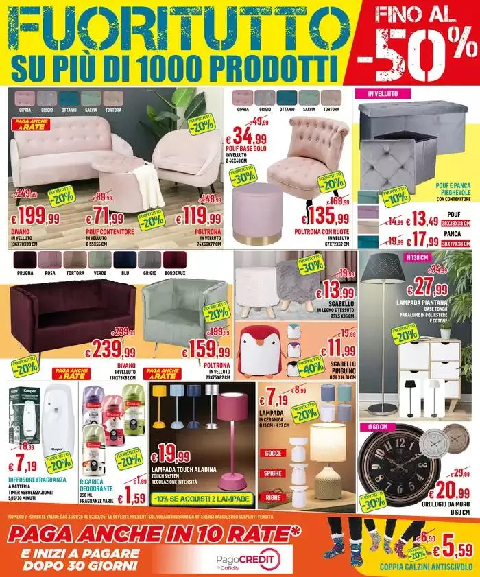 Fuori Tutto! - 50%! da 31 gennaio a 20 febbraio di 2025 - Pagina del volantino 3