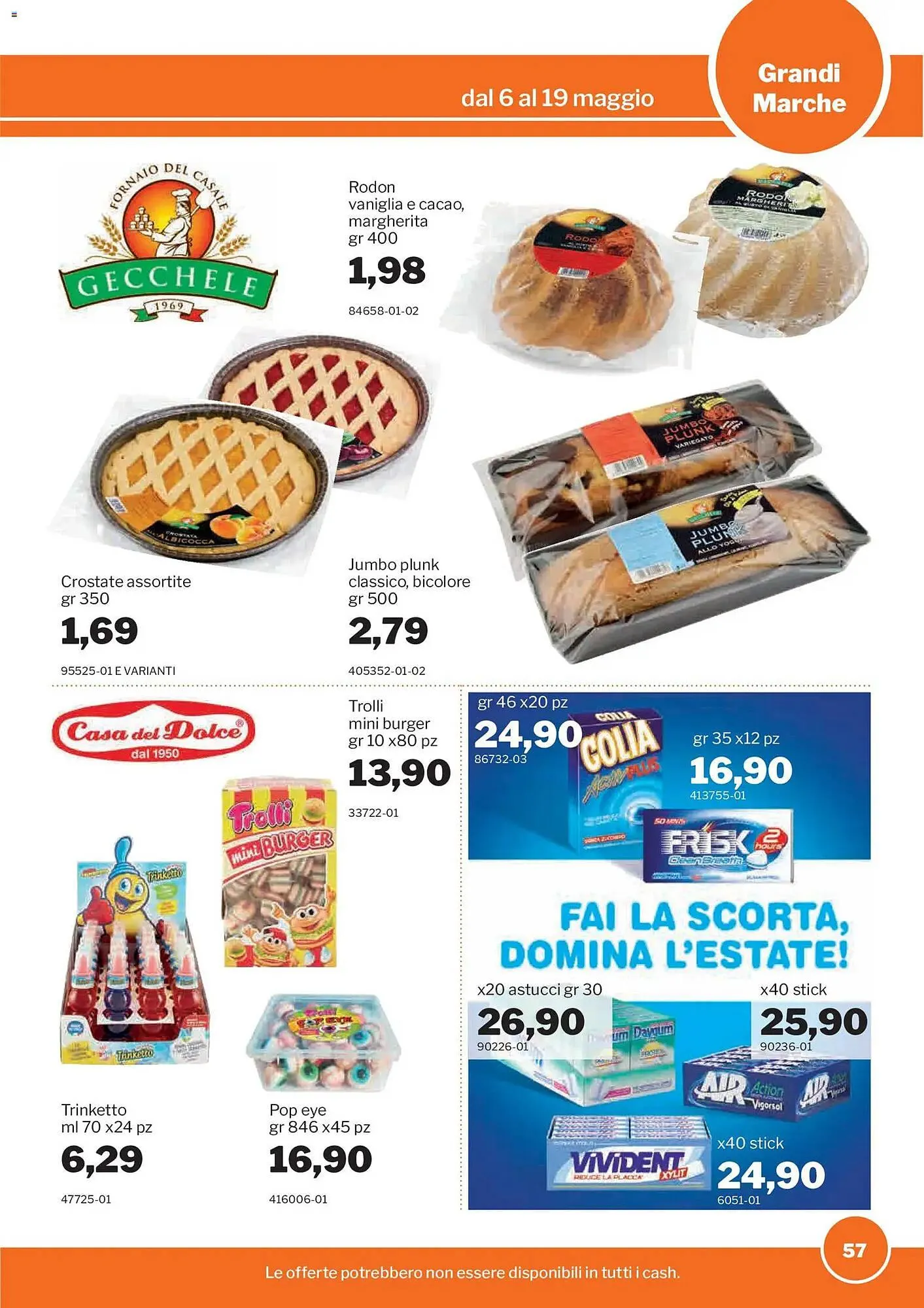 Volantino GrosMarket da 6 maggio a 19 maggio di 2026 - Pagina del volantino 57