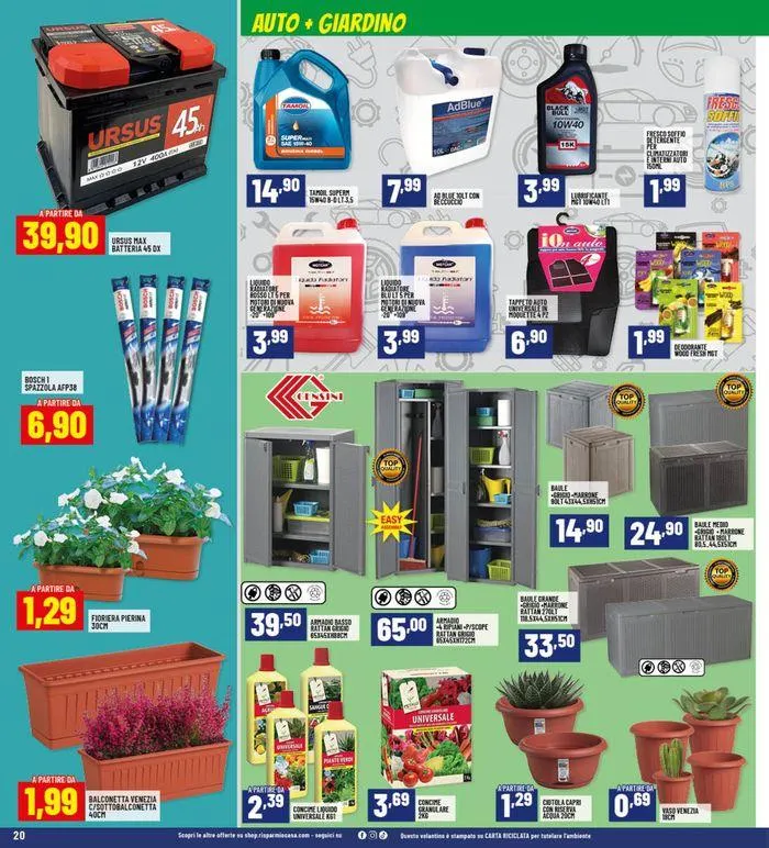 Nuova apertura Forano da 25 settembre a 12 ottobre di 2024 - Pagina del volantino 20