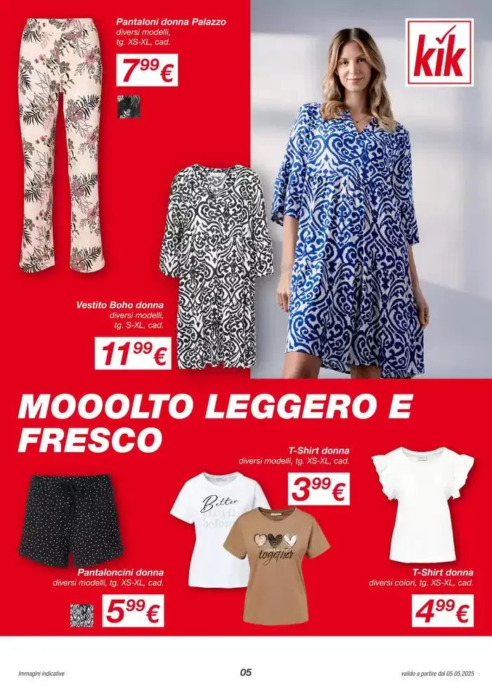 Mooolto di piu e finalmente estate! da 5 maggio a 17 maggio di 2025 - Pagina del volantino 5