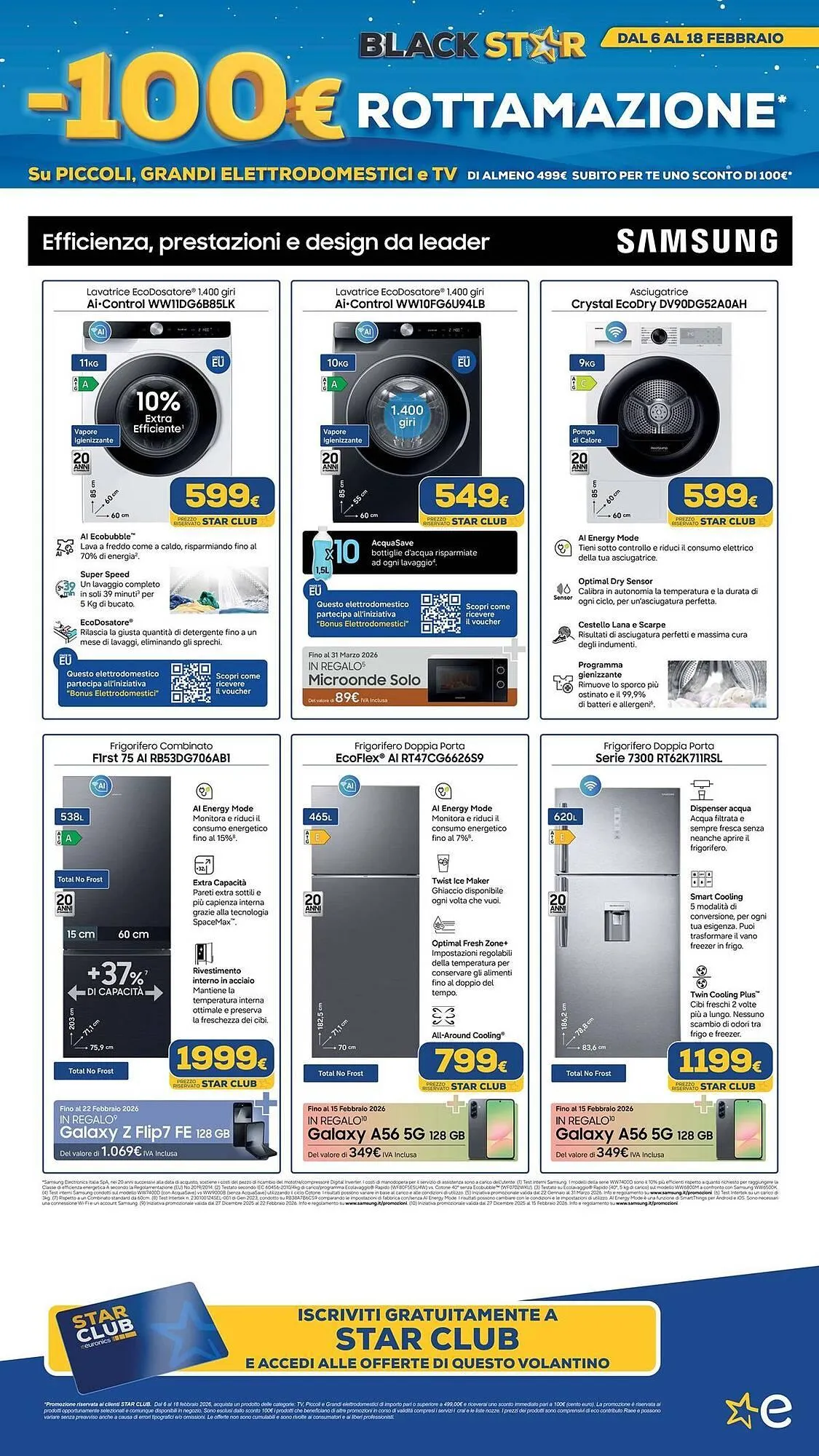 Volantino Euronics da 9 febbraio a 18 febbraio di 2026 - Pagina del volantino 67