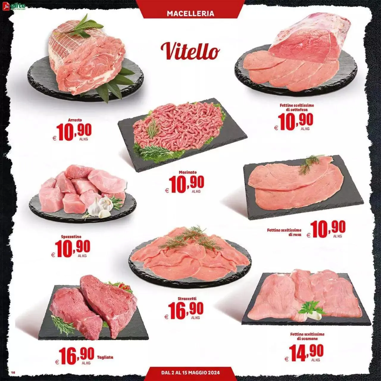 Volantino Elite Supermercati da 2 maggio a 15 maggio di 2024 - Pagina del volantino 14
